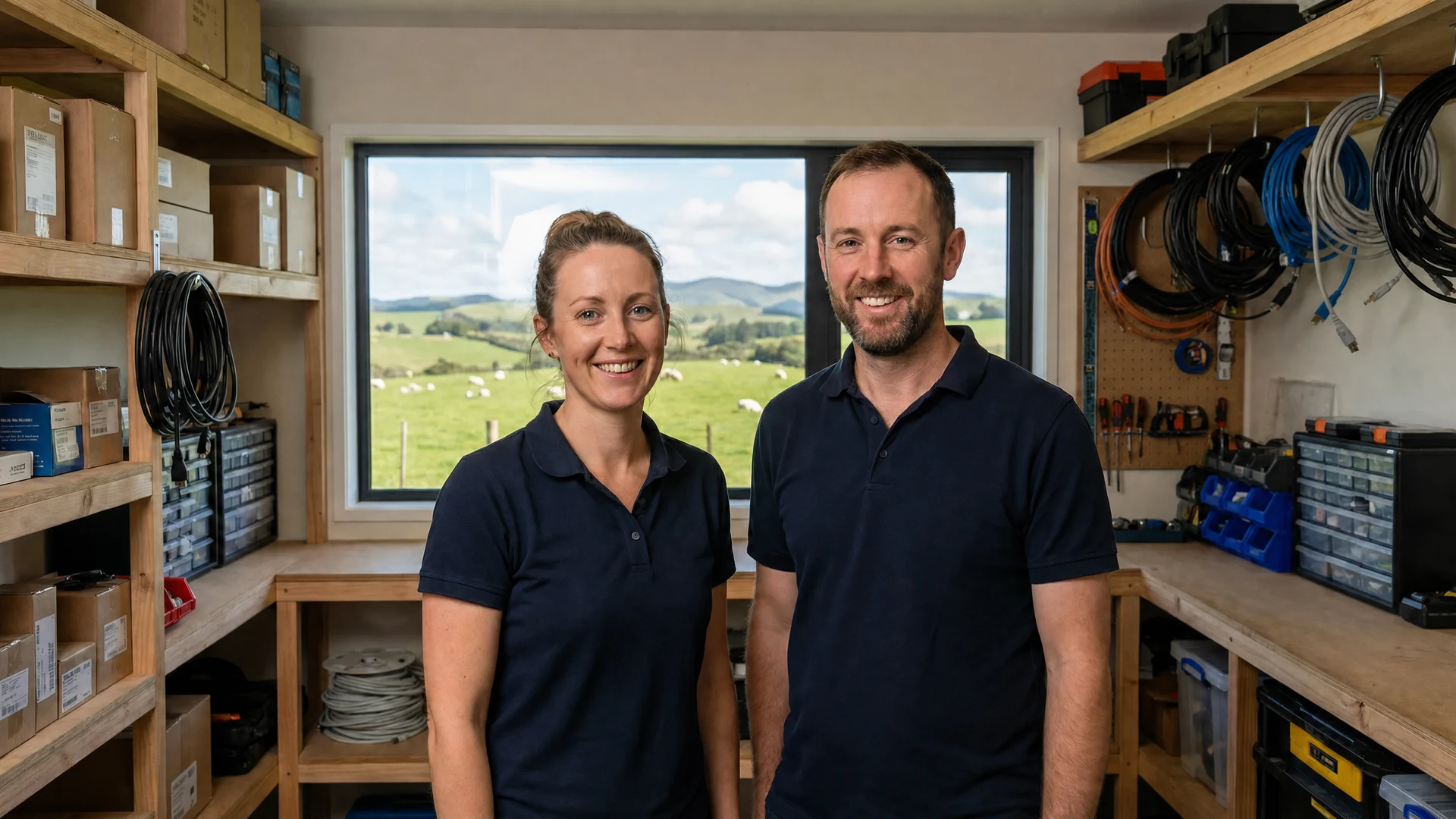 Imatec team in their NZ workshop